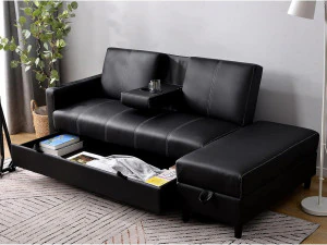 Sofa with Armrests 3D Model