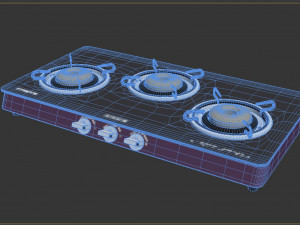 Burner Gas Stove 3D मॉडल