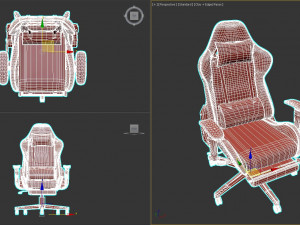 Gaming Chair Modello 3D