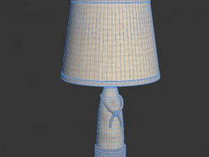 Table Lamps for Bedrooms Set 3D Model