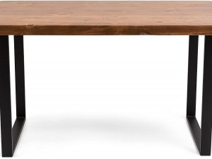 Esstisch Massivholz mit Abgerundeter Tischkante 3D Model