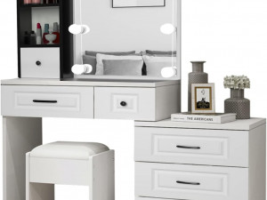 Modern Vanity Desk 3D Model