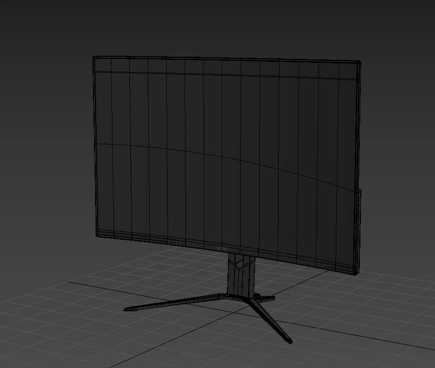 MSI Optix FHD Gaming FreeSync black 3D Model .c4d .max .obj .3ds .fbx .stl .blend