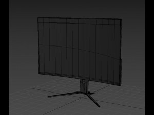 MSI Optix FHD Gaming FreeSync black Modèle 3D