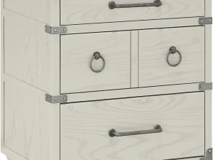 Mesa de cabeceira Acme Furniture Orchest cinza Modelo 3D