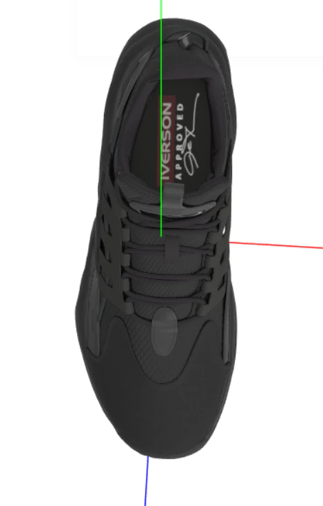 Basketball Shoe 3D Model .c4d .max .obj .3ds .fbx .stl .blend 