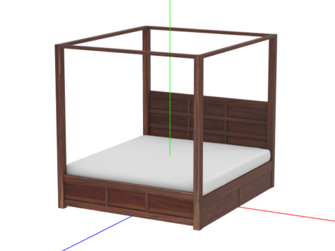 Bed 3Dモデル
