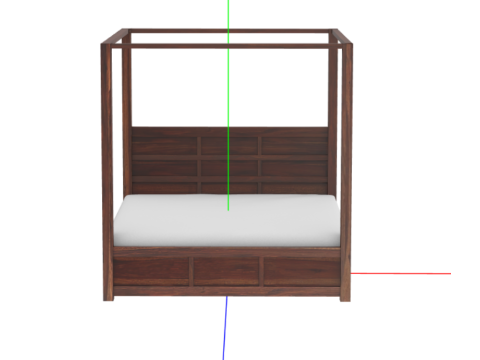 Bed 3Dモデル