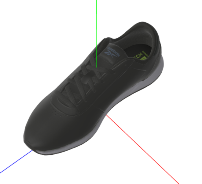 Shoes Model 3D .c4d .max .obj .3ds .fbx .stl .blend