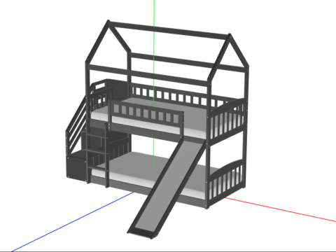 BUNK BED 3Dモデル