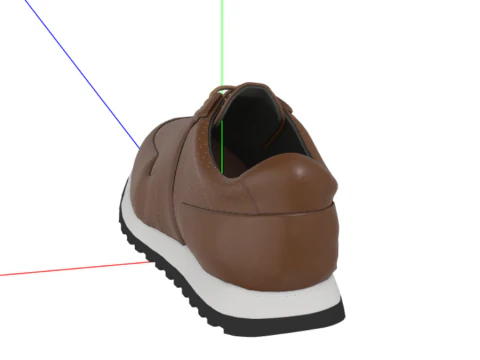 靴 3Dモデル