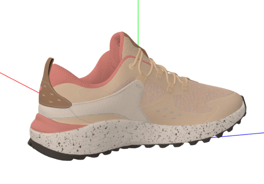 Shoe 3D Model .c4d .max .obj .3ds .fbx .stl .blend 