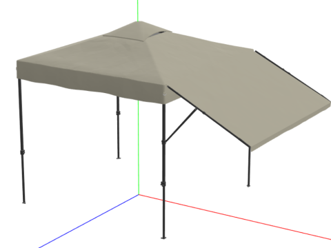 Tent Modello 3D