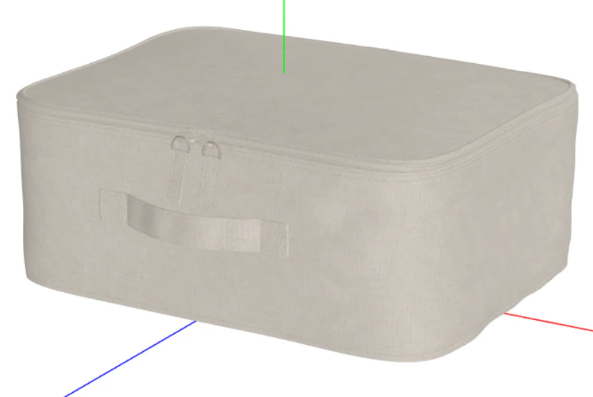 Silla de escritorio reclinable para computadora con reposapi&eacute;s Modelo 3D .c4d .max .obj .3ds .fbx .stl .blend 