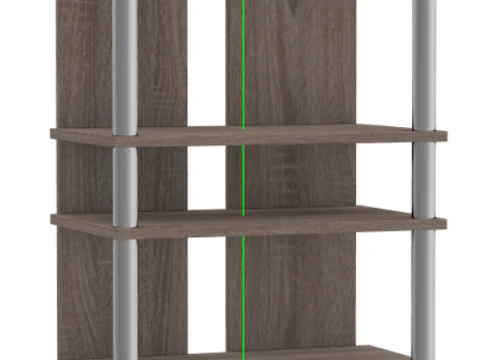 FMD TV-Hi-Fi Shelf 3D Model