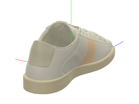 ECCO Womens Street Lite W Sneaker 3Dモデル