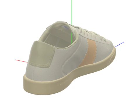 ECCO レディース ストリート ライト W スニーカー 3Dモデル