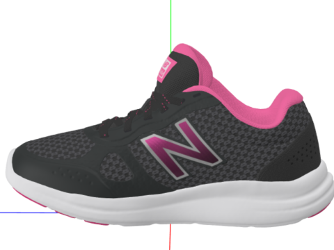 New Balance Womens Versi v1 Cushioning Running Shoe Modello 3D
