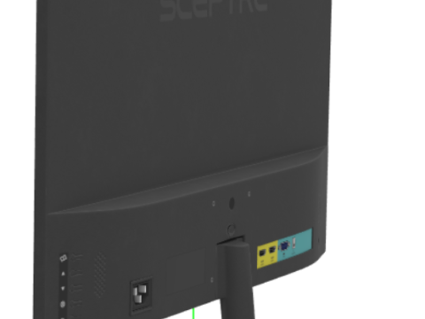 Sceptre LED Monitor HDMI VGA Build-in Speakers Modèle 3D