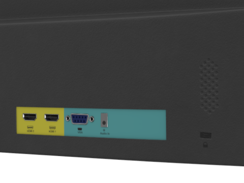 Sceptre LED Monitor HDMI VGA Build-in Speakers Modèle 3D
