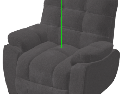 BOSMILLER Massage Oversize Recliner Chair 3Dモデル