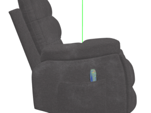 BOSMILLER Massage Oversize Recliner Chair Model 3D