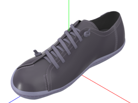 Camper Mens Peu Cami Sneaker 3D 模型