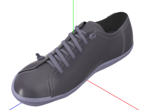 Camper Mens Peu Cami Sneaker 3D Model