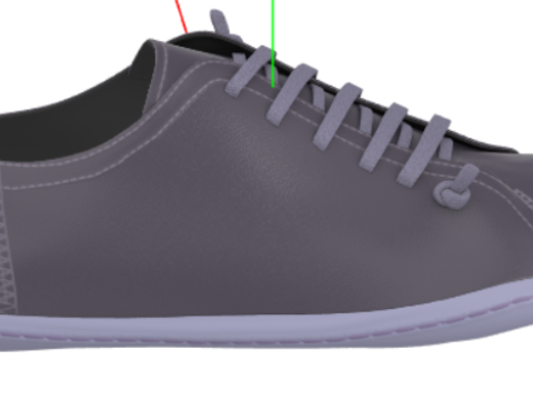 Camper Mens Peu Cami Sneaker 3D 模型