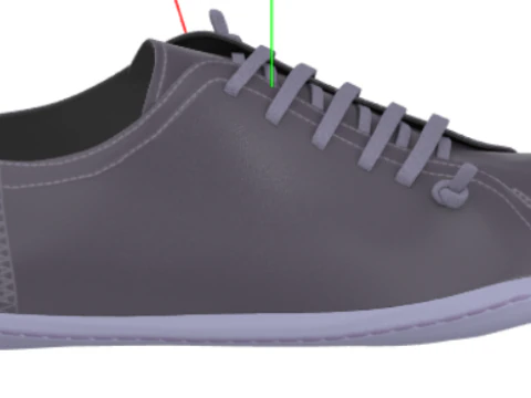 Camper Mens Peu Cami Sneaker 3D Model
