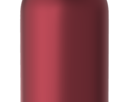 Mosh Japan MOSH Stainless Steel Milk Bottle 3D Model