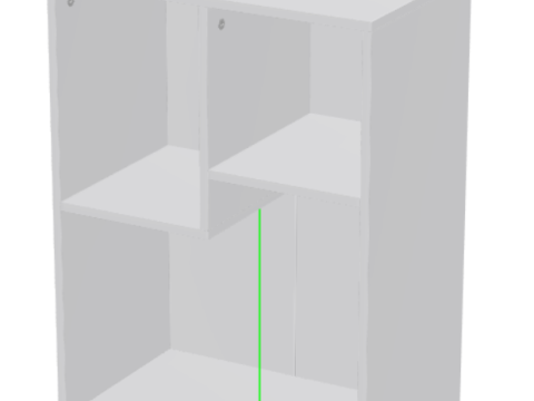 Record Cabinet 3D Model