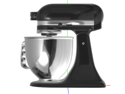 Stand mixer kitchenaid 3D Model