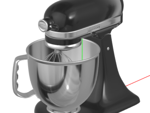 Stand mixer kitchenaid Modelo 3D