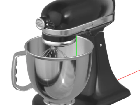 Stand mixer kitchenaid 3D Model