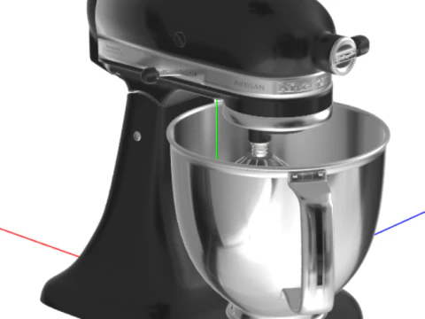 Stand mixer kitchenaid 3D Model