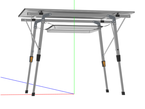Camping Tables That Fold Up Lightweight Model 3D