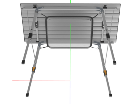 Camping Tables That Fold Up Lightweight Model 3D