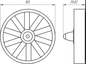 Impeller 3D Print Model
