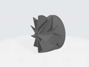Turbine Modèles 3D en vedette