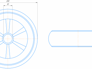 Art wheel Modello di stampa 3D
