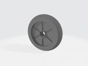 Art wheel 3D Print Model
