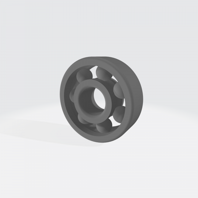 Bearing 3D Принт Модель .c4d .max .obj .3ds .fbx .stl .blend 
