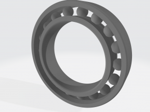 Bearing 3D Print Model