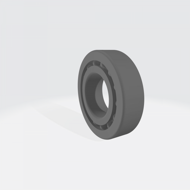 Bearing 3D-printmodel .c4d .max .obj .3ds .fbx .stl .blend 