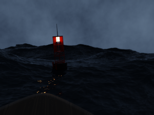 Selling s all 3 animated buoy and sea room and house 3D Model