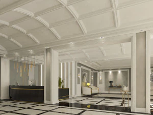 Lobby Design 3D Model