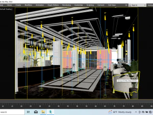 Lobby Design 3D Model