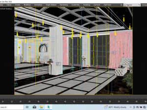 Lobby Design 3D Модель