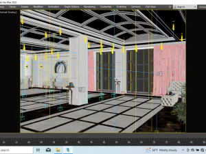 Lobby Design 3D Model